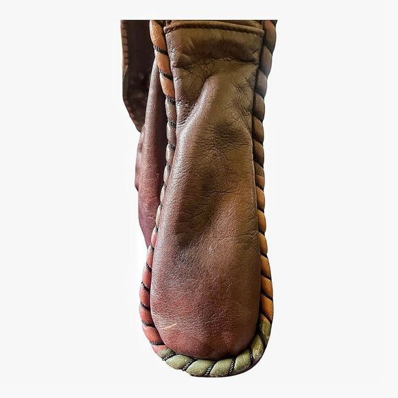 Vintage Sura Boho Chocolate Brown Leather Shoulder Bag - Picture 8 of 11